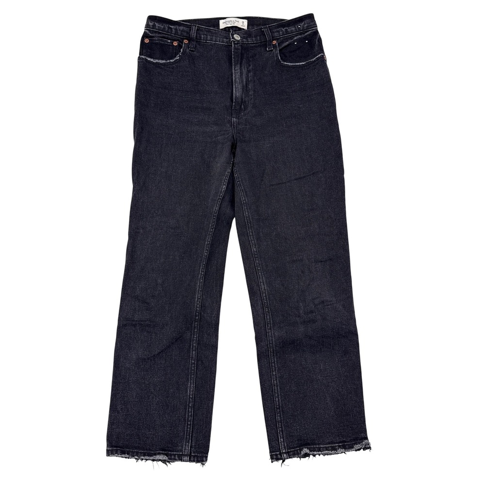 Abercrombie & Fitch Jeans Womens Size 28 Ankle Straight Ultra High Rise Denim
